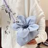 Cute Small Flower Bag Korean Style Canvas Shoulder Bag Literary Flower Handbag  Travel