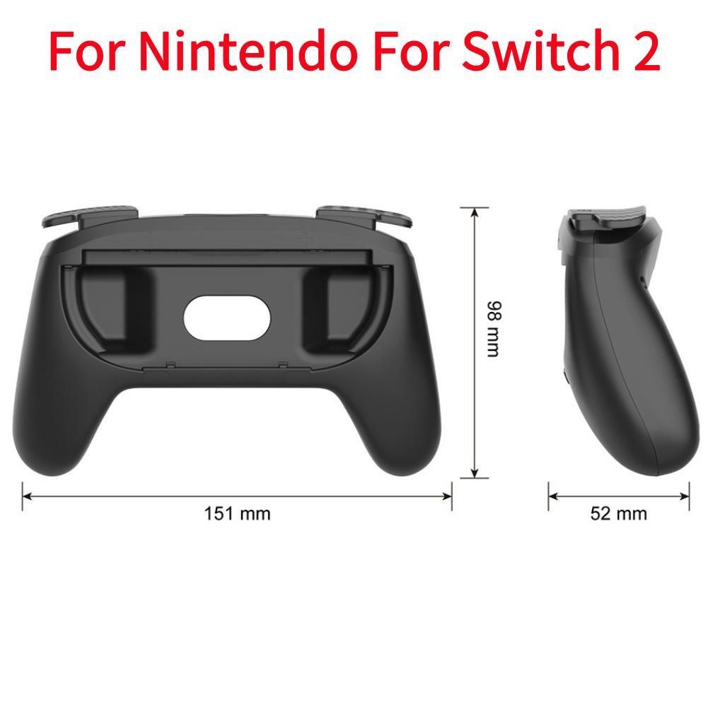 2Pcs Tennis Racket For Nintendo/OLED Joy-Con Sports Games For Switch 2 Tennis Racquet Grip Controller with Wrist Strap Game Part