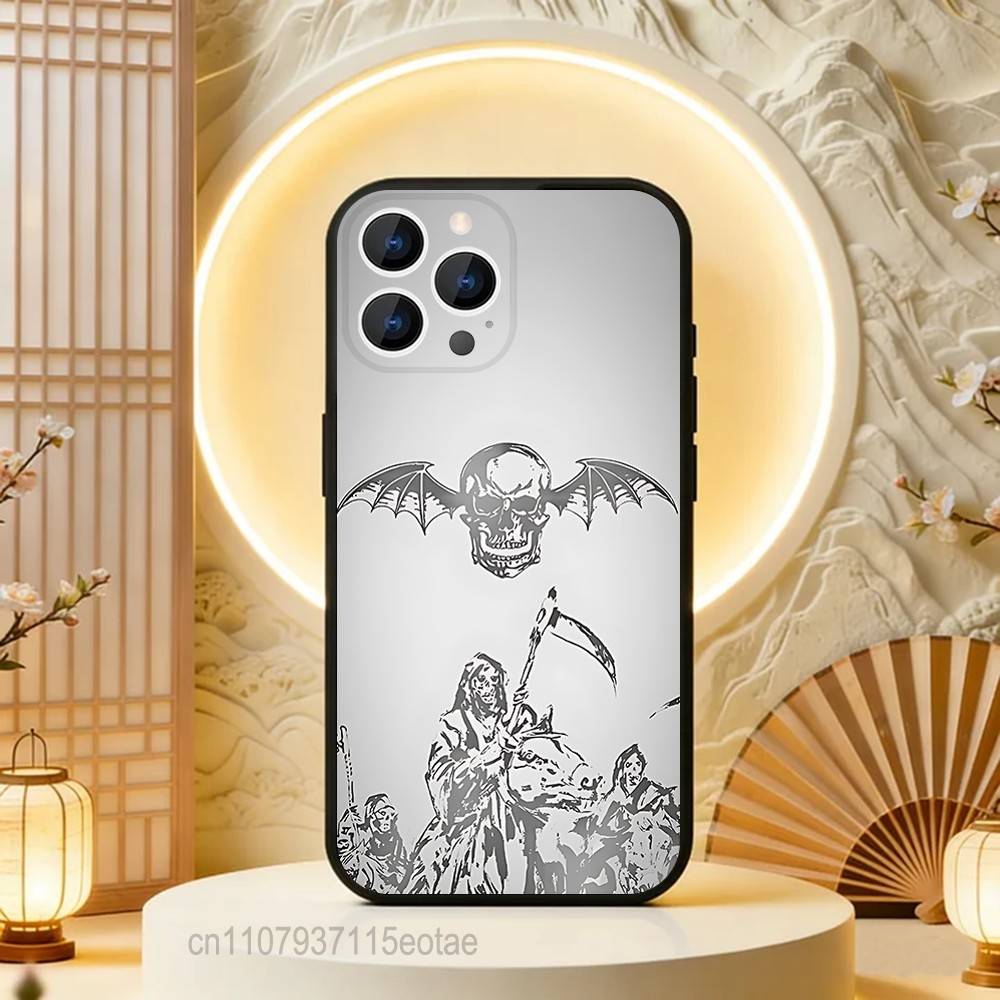 Avenged S-Sevenfold A7X Band For iPhone 12,16,13,14,15,17,11,Pro,Max,Plus,E,Air,Mini TPU Soft To Skin-friendly Phone Case