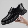 2025 Lightweight Casual Leather Shoes High Quality Minimalist Style Versatile Men's Comfortable Non-Slip Driving Shoes