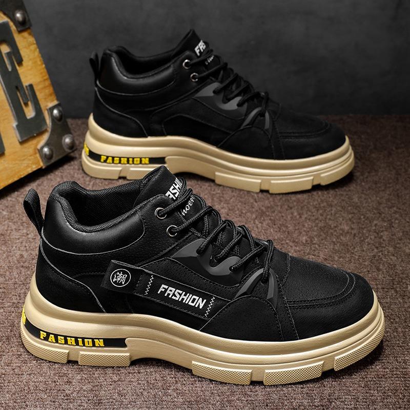 Sports and leisure Martin boots autumn new men's shoes construction site work low-top tooling wear-resistant