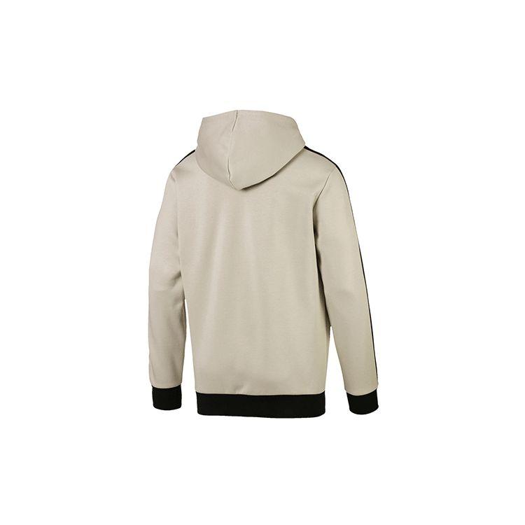 Puma Luxe Pack Pletená Abeceda Vypasovaná Mikina s Kapucí Pánské Topy Off-White 596739-32