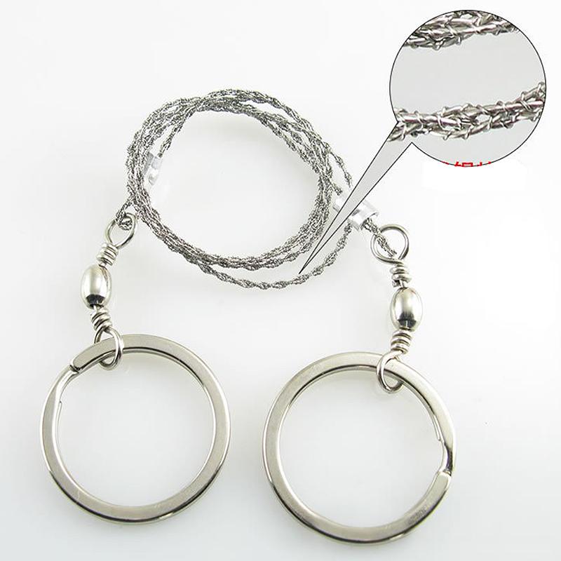 Hand Operated Wire Saw Chain Saw Rope Saw Wire Saw Rescue Saw Wilderness Survival Cable Saw Equipment Outdoor Survival Supplies
