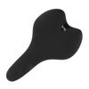 Bike Saddle Black Comfortable Sponge Waterproof Soft Wear Resistant Ergonomic Design Breathable Cycling Bike Saddle