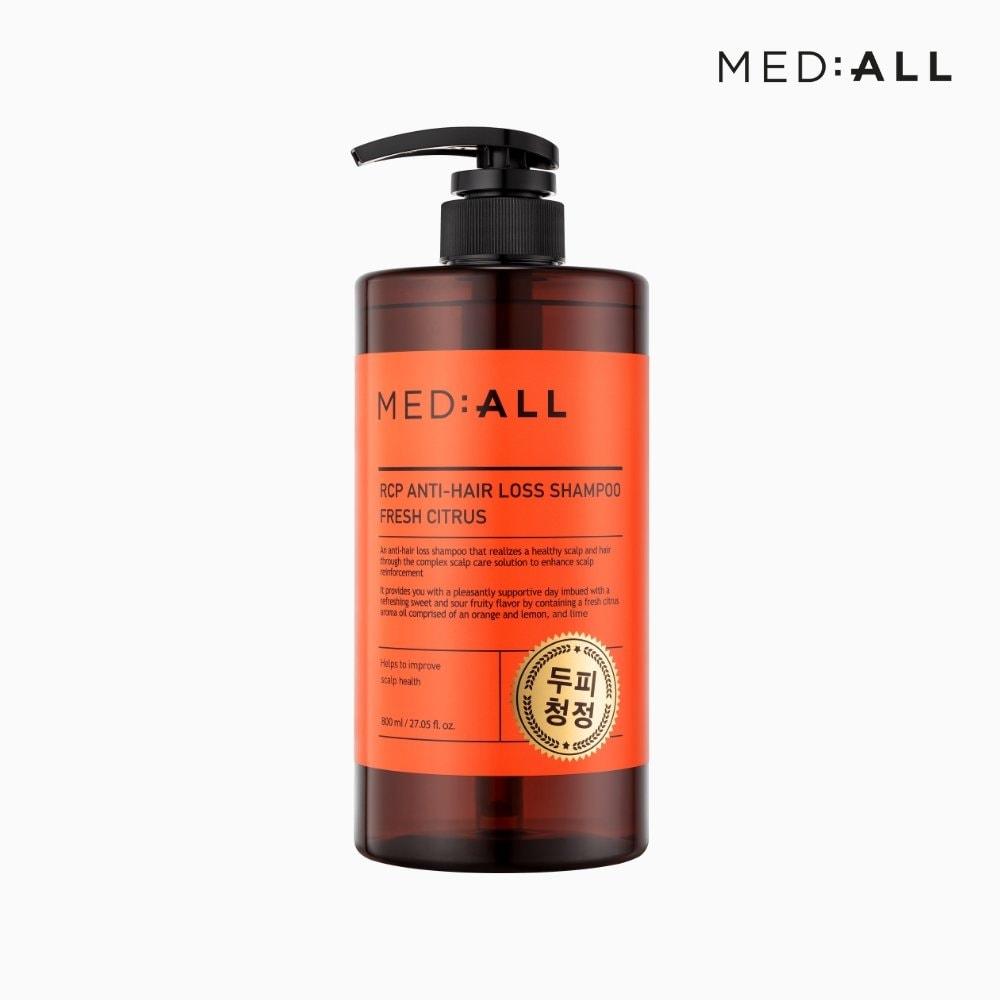 MED:ALL Scalp Cleansing Anti-Hair Loss Shampoo 800ml (Select Fragrance)