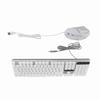 Keyboard and Mouse Combo 104 Keys RGB Backlit USB Wired Connection Keyboard Mouse Set for Home