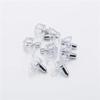 100pcs Transparent Shelf Studs Pegs Plastic Laminate Support Cabinet Wardrobe Shelves Glass Plate Support Furniture Hardware