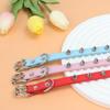 Leather Cat Dog Collar Cool Pet Neck Strap Pet Products Pet Spiked Studded Collars  Puppy