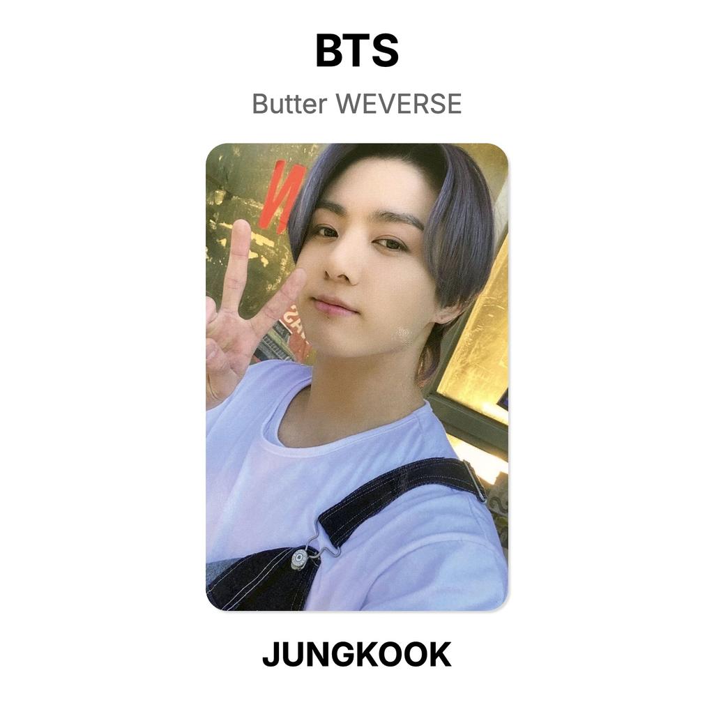 BTS Butter WEVERSE Official Photocard