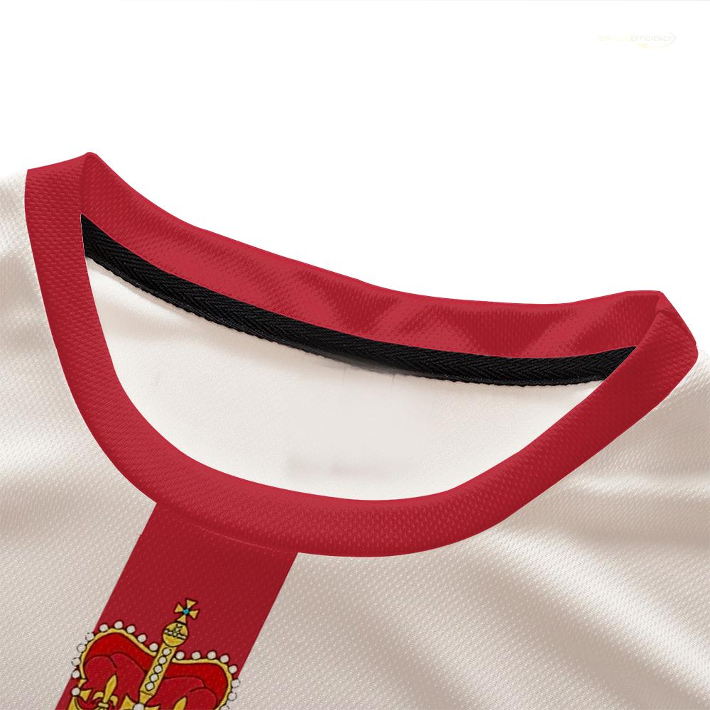 T-shirt Stampata 3D Bandiera dell'Irlanda del Nord Estate Nuovi Maglie da Calcio Sportive Maglietta a Girocollo di Tendenza Squadra di Calcio Uniformi Tee
