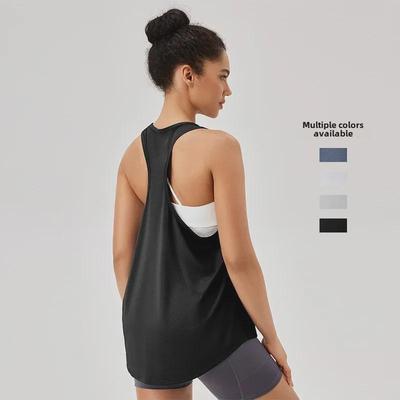 Canottiera Sportiva Estiva da Donna ad Asciugatura Rapida - Traspirante, Top Senza Maniche per Yoga e Corsa