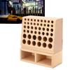 48 Holes Storage Rack Leather Craft Tool Holder Box Leather DIY Tool Holder Case  Less Than Br More Than (48 Holes Rack