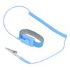 Antistatisches Armband ESD Erdung Metallarmband 1,8 m langes Kabel für Werkstatt Blaues Armband