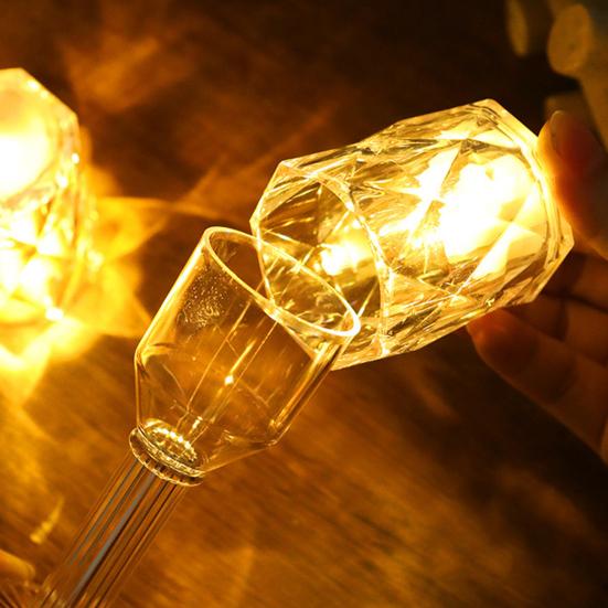 Night Light High Shape Lightweight Decorative Brightness Cup Bedroom Bedside Table LED Light