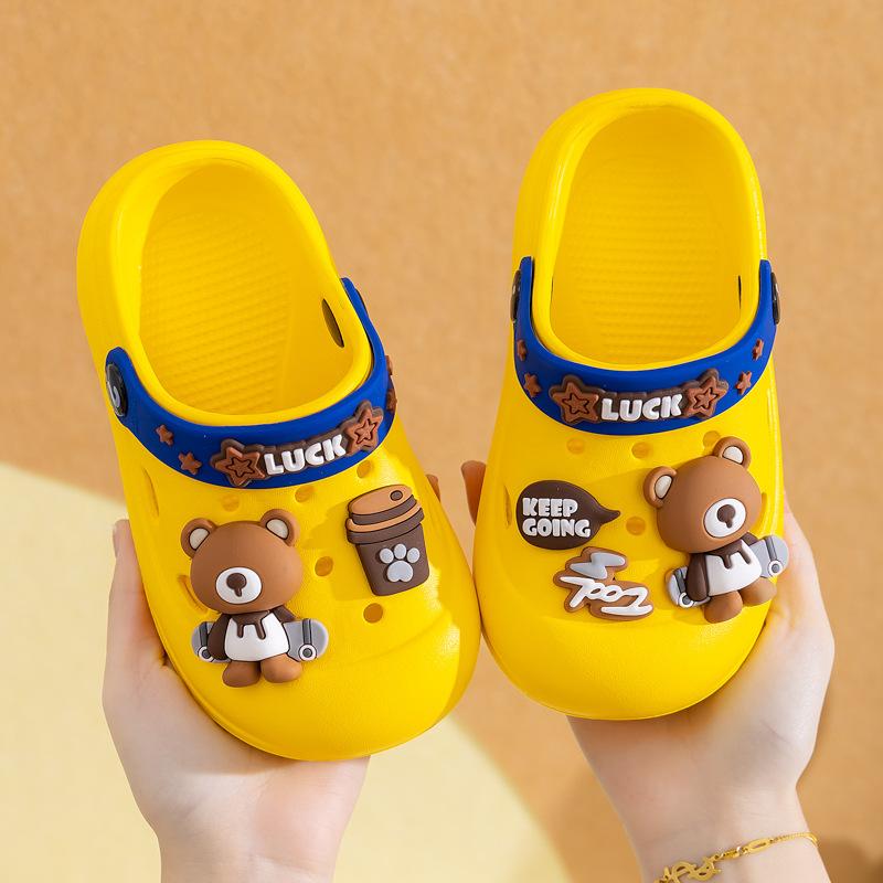 

Cartoon Slippers, Boys Shoes, Anti-slip Soft-soled Girls Shoes 24-25 жёлтый
