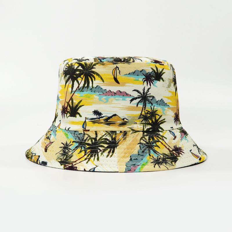 2023 Custom Sublimation Printing Double-Sided Bucket Hat All Over Printing Reversible Bucket Hats