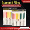 Lin Guang Diamond Alloy File PTF-10, 3x140mm Flat Oblique File
