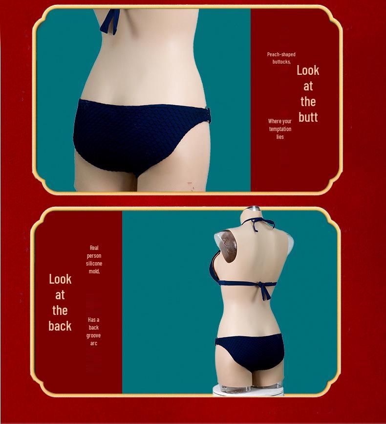 Silicone Crossdresser Prosthetic Breast Suit for Male-to-Female Cosplay and Disguise