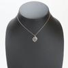 Used TIFFANY&Co. Necklace Return to heart tag K18 white gold/diamond 4.8g Accessories