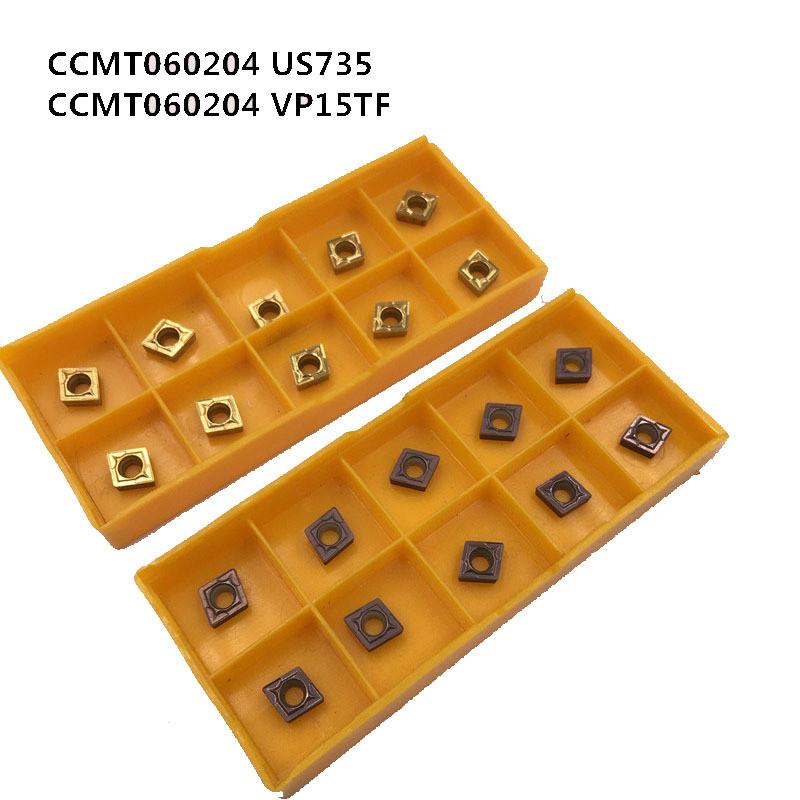 Ccmt060204 Boring Tool With Us735 Vp15tf Us6020 Cnc Machinist Tool For Precision Bore