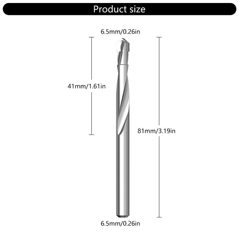 Hardened Round Shank Reduced Twist Drill Bits Hole Cutter Drilling Tool For Wood Iron Stainless Steel Aluminum Metal
