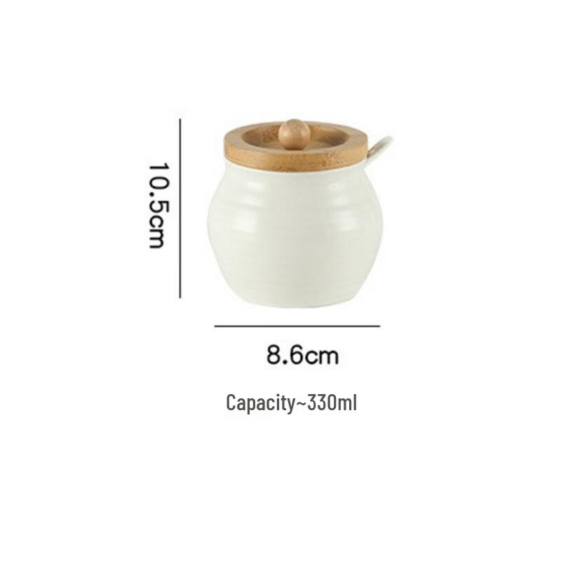 Japanese Style Ceramic Seasoning Jar