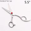 5" 5.5" 6" 440C Customized Brand Straight Scissors Salon Hair Scissors Barber Shears Professional Hairdresser's Scissors C9013