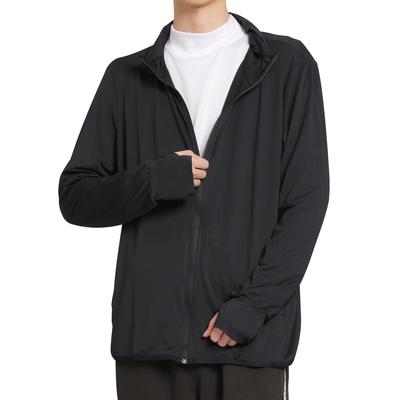 UV Protection Hoodie Rashguard Sunscreen Thin Hoodie Long Sleeve Hoodie UV Protection Breathable Lightweight Hat Included Finger Holes [PAFHL] Women's