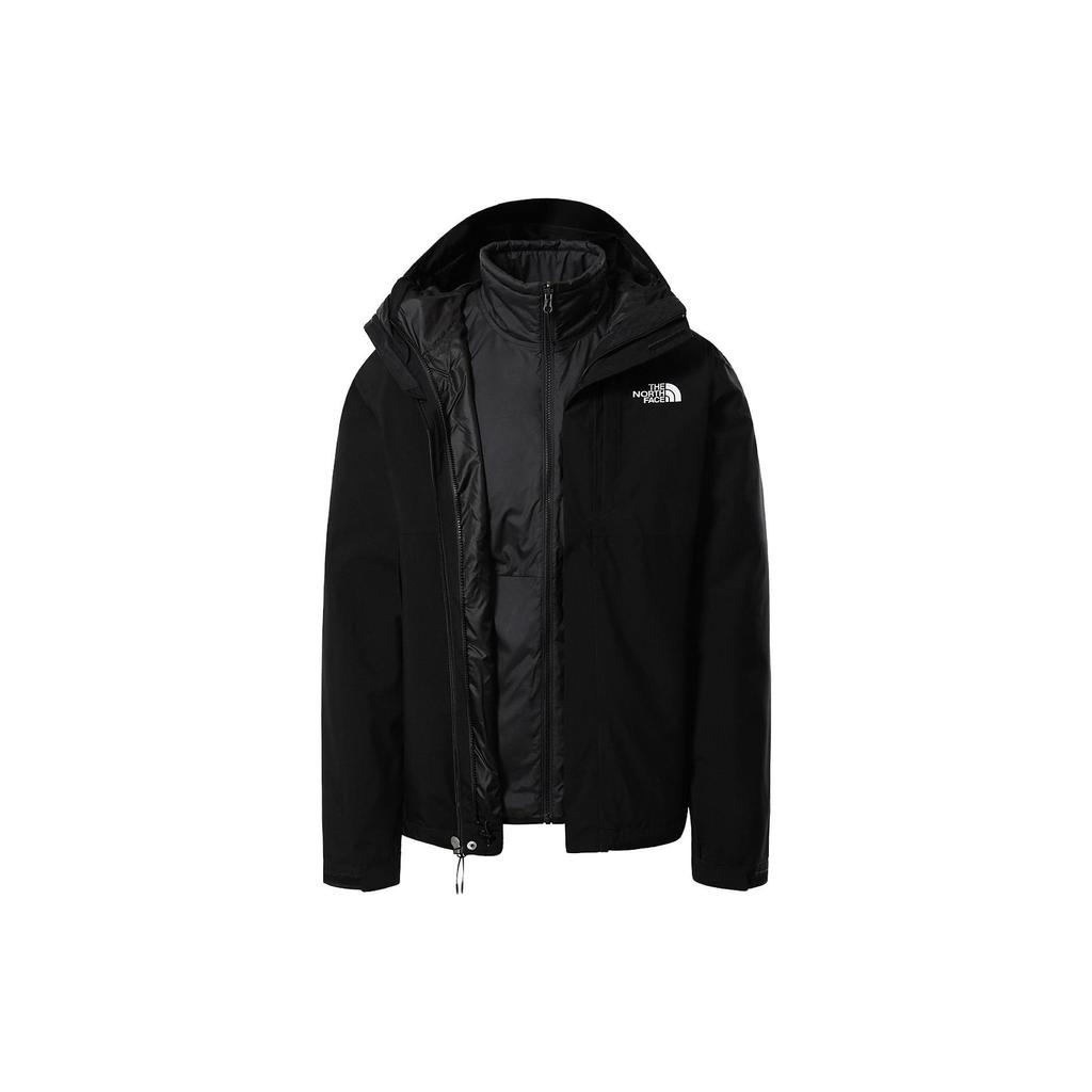 THE NORTH FACE Carto Triclimate Waterproof, Windproof, And Breathable Windbreaker Jacket Men's Black NF0A5IWI-JK3