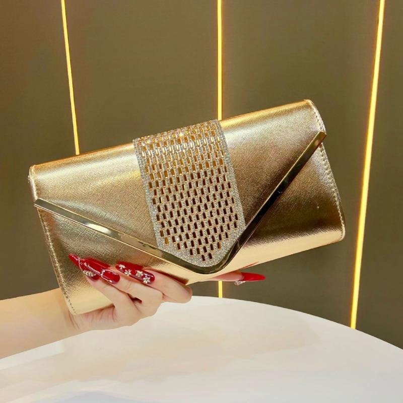 Dinner Bag: Lady's Handbag, Diamond-encrusted Crossbody Bag, Clutch Bag, Dress Bag