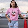 Short-Sleeved Paris Eiffel Tower Printed Crew Neck Casual T-Shirt for Summer Spring Women Aesthetic Clothes