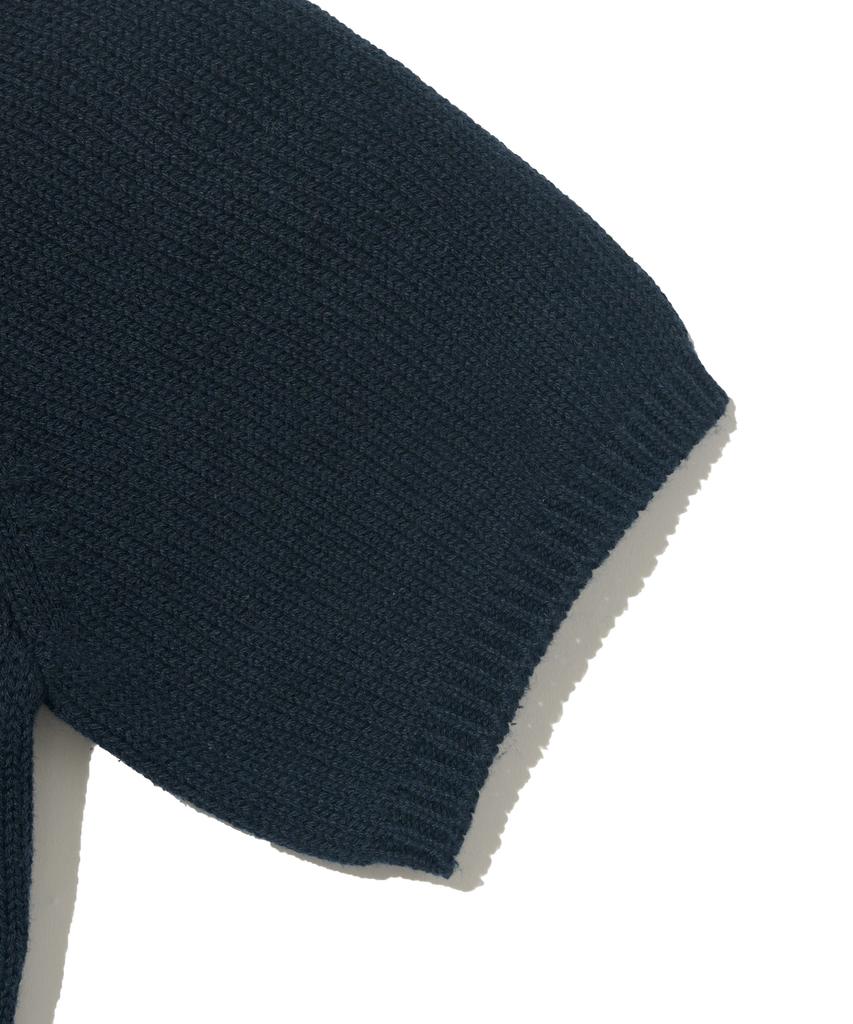ROIDESROIS Light Touch Short Sleeve Knit (Navy)