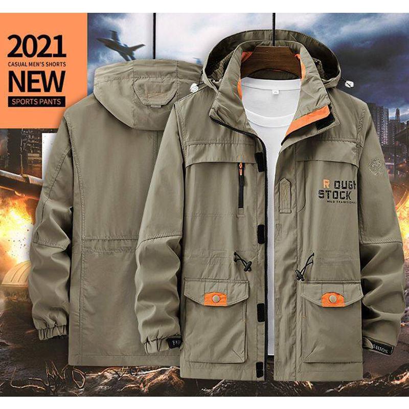 plus size military style jacket