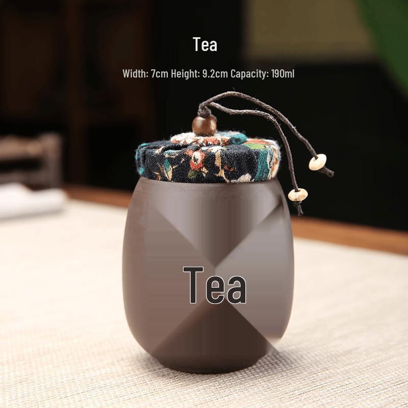 Chaxun Portable Mini Zisha Tea Caddies - 2 Pack