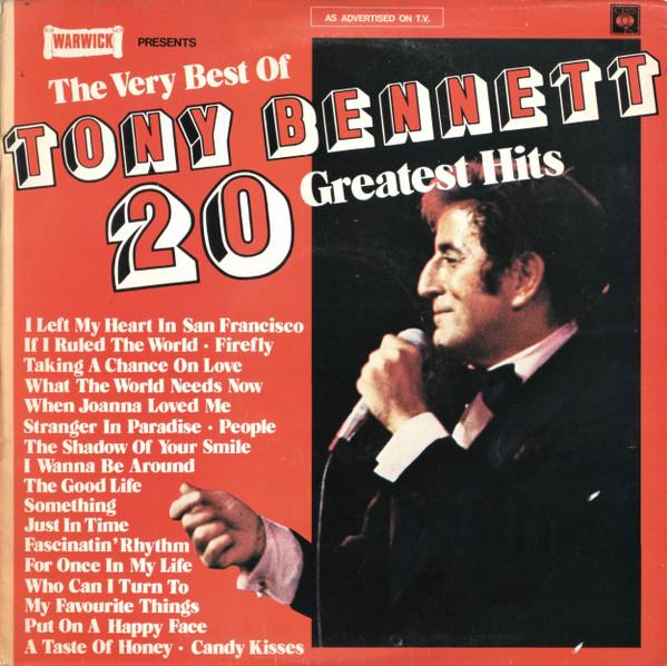 

LP Record TONY BENNETT - Very Best Of Tony Bennett 20 Greate PR5021 WARWICK 1976 UK Jazz Used