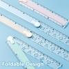 30CM Straight Ruler Clear Scale Geometric Drawing Ruler Multifunctional Measuring Ruler  Gift