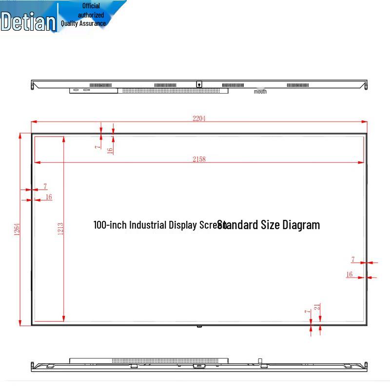 100-inch 4K Smart Interactive Flat Panel Display CN Plug (adapter Included)