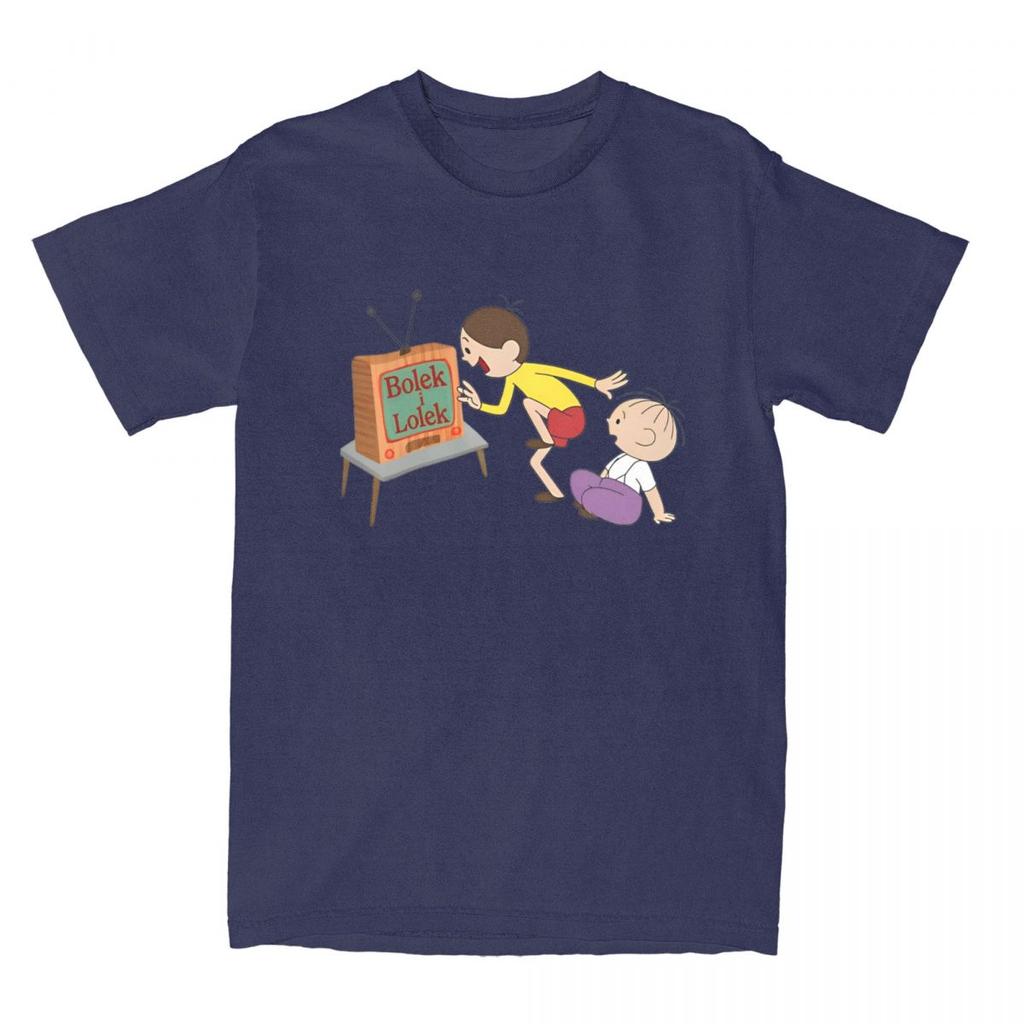 Men Women Bolek I Lolek TV Show Cartoon Graphic Printed Tee Shirt Stuff Casual Cotton T Shirt Tops Gift Idea