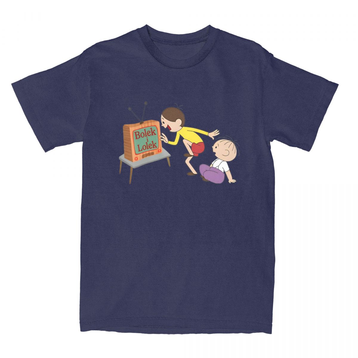 

Футболка с рисунком из мультфильма «Болек и Лолек», мужская и женская, идея для подарка, повседневная хлопковая футболка XXXXXL