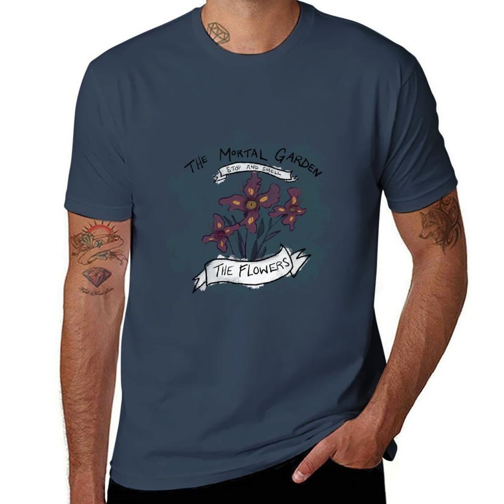 The Mortal Garden T-Shirt Casual Simple Design Short Sleeve Shirt