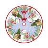 Christmas Tree Dress Ornaments Holiday Decorations Printed Ornaments Christmas Atmosphere New Year Decorations Multiple Styles