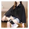 Navava Women Simple Basic Loose Fit Shirt Nb1089