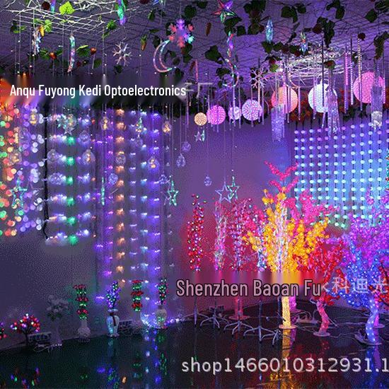 12V LED String Lights - 5M/10M Copper Wire with 100 Lights for Holiday, Christmas, and Creative Room Decor.