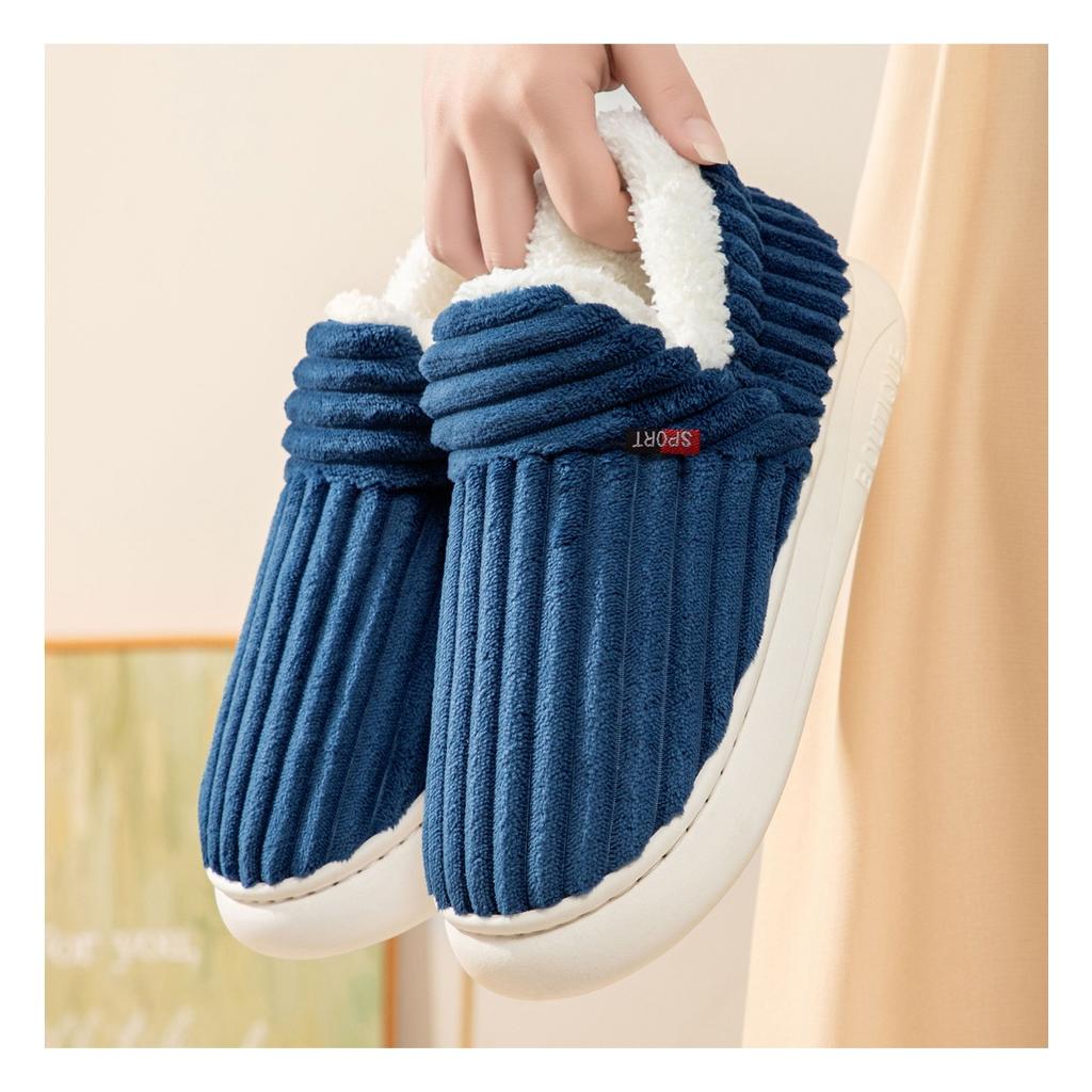 Cotton Shoes for Women, New Snow Boots with Plush and Thick Cotton Boots, Fashionable and Versatile, Cold Resistant and Warm Slippers, Cotton Boots
