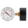 Vacuum Gauge 50mm 18 BSPT Back Connection 10Bar 300inHg Air Water Oil Gas