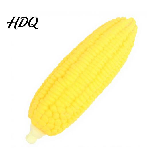 Simulation Food Toy Simulated Corn Squeeze Realistic Fake Stress Relief Office Desk Stretchy TPR Fidget Party Favors