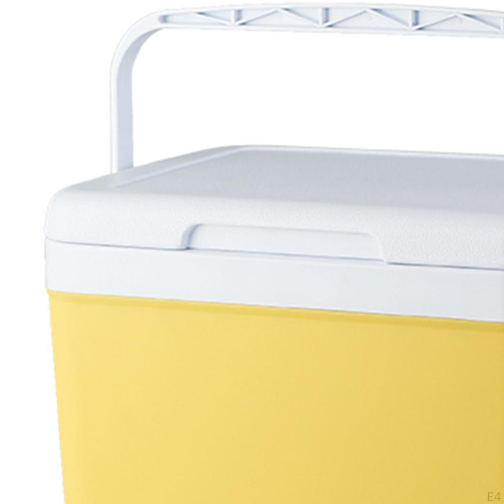 Chladicí úložný box pro kempování s rukojetí, organizér na lednici pro cestování a pikniky