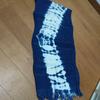 Used Indigo dyed cotton stole
