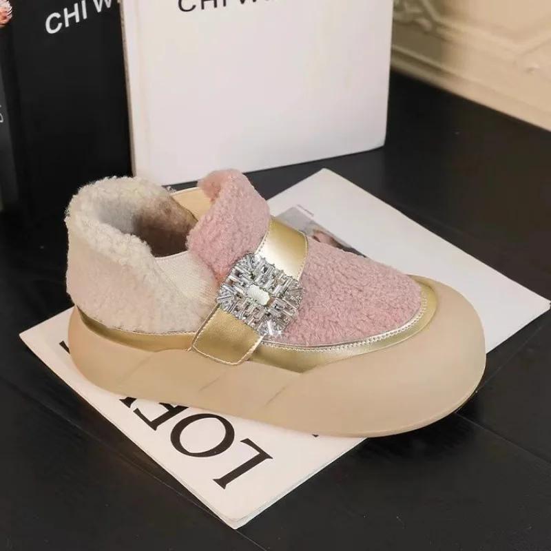 

Осень 2024 года, самые продаваемые высококачественные новые туфли, корейская версия моды Maomao, повседневные дышащие туфли, кроссовки для женщин 35 розовый