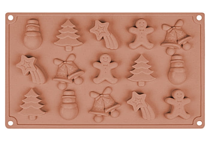 Christmas Patterns Silicone Mold